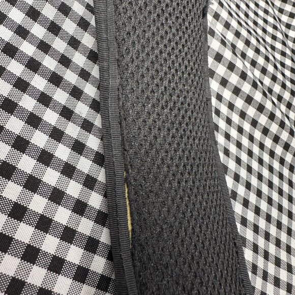 Timbuk2 Custom Black Herringbone Purple Green Messenger Travel Work Bag - Picture 4 of 6